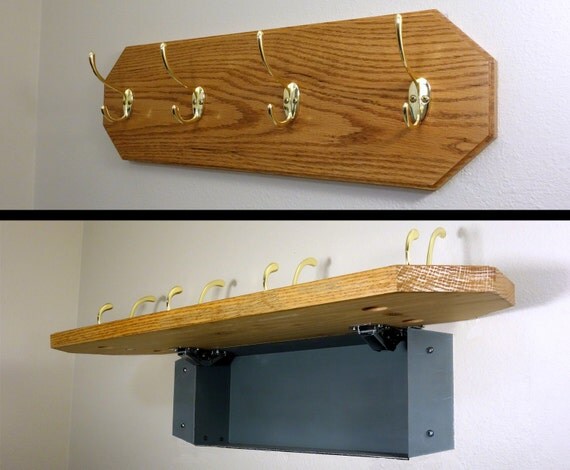 Concealed Coat Rack