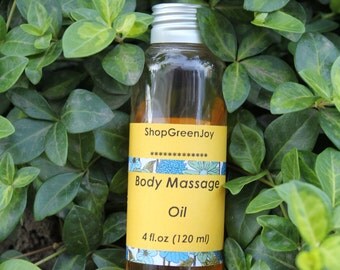 Organic Body Massage Oil Body oil Massage oil Organic oil Vegan Massage Oil Natural massage oil SPA massage oil Relaxing massage oil Massage