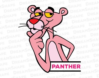 Panther SVG Files, Panther SVG Cutting Files, Panther Split Svg Cut File for Cricut Die Cut Machine, Wild Animals SVG Files Instant Download