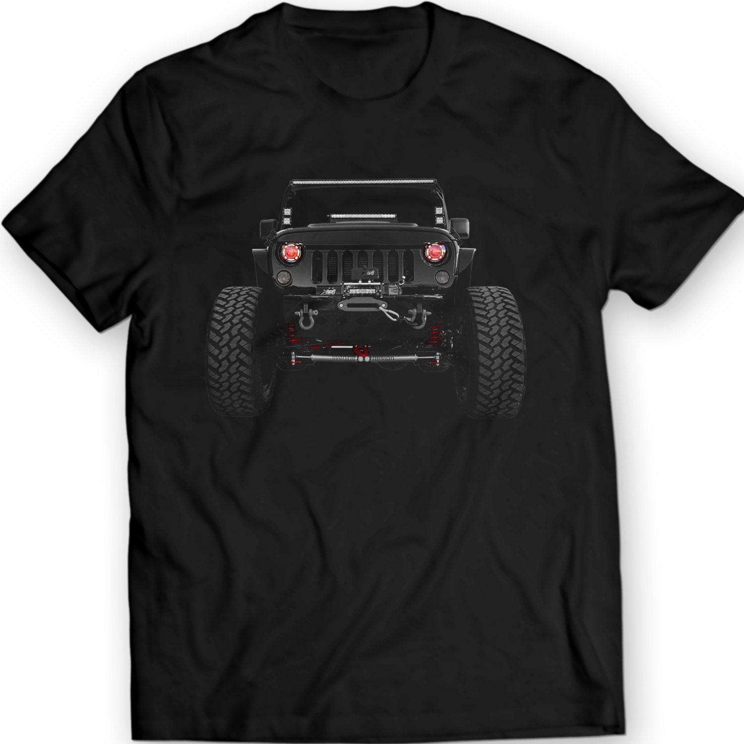 American Jeep Wrangler T-Shirts 2014 Ladies Mens Tees by MKWTees