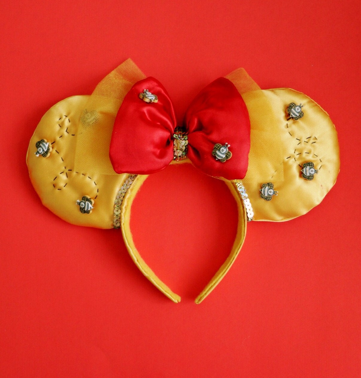 Winnie The Pooh Disney Ears by HeelsPlusEars on Etsy