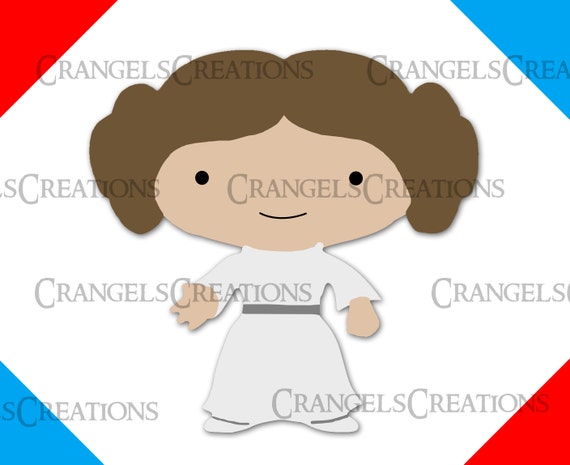 Download Star Wars Baby PRINCESS LEIA SVG File Instant by ...