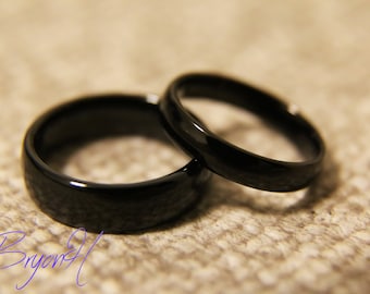 black tungsten carbide wedding ring tungsten wedding bands set his and her promise ring - Tungsten Wedding Ring Sets black tungsten carbide wedding ring tungsten wedding bands set his and her promise ring - Tungsten Wedding Ring Sets