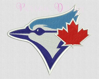 Toronto Blue Jays - 9 Size Embroidery Designs Baseball Logos ~ INSTANT DOWNLOAD ~ Machine Embroidery Pattern