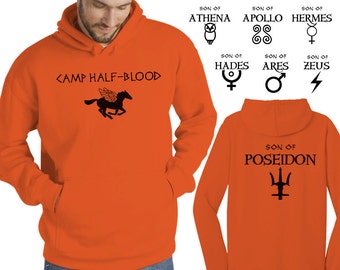 Camp Half Blood hooded sweatshirt Percy Jackson and the Olympians Demigod hoodie men unisex girl t shirt