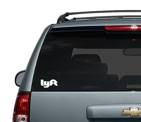 LYFT driver vinyl decal sticker for car by LivisLoveVinylDecals