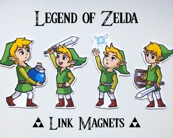 Legend of Zelda - Link Magnets