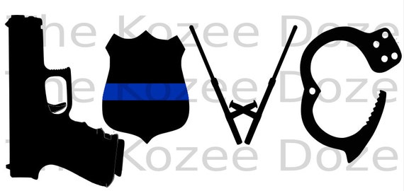 Download Police Officer LEO Support SVG Bundle