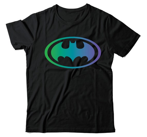 Sheldon cooper inspired Batman multicoloure logo by HigginsTees