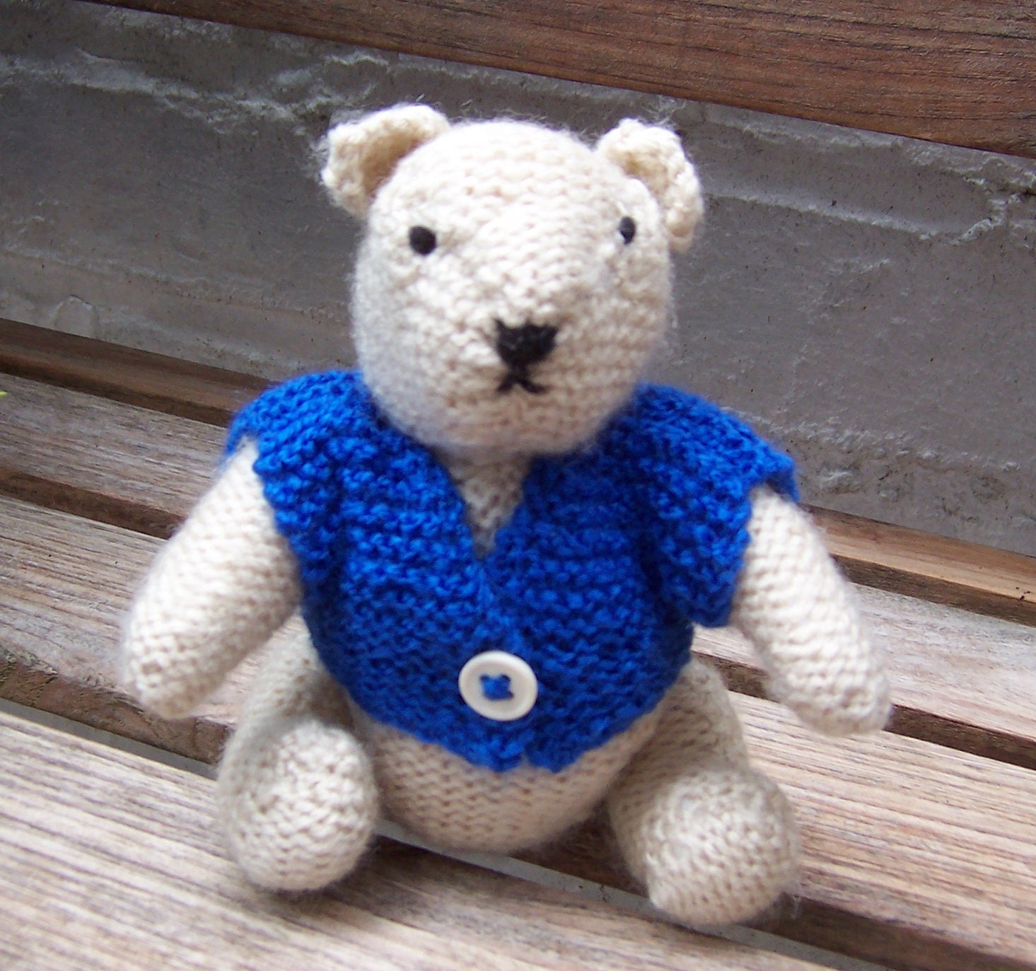 hand knitted teddy bears for sale