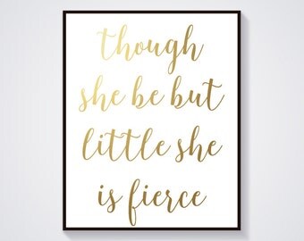 Unique she is fierce quote related items | Etsy