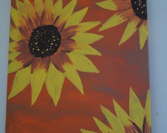 Items Similar To You Are My Sunshine Acrylic Painting On Etsy