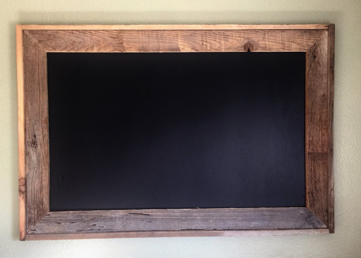 36x24 Reclaimed Wood Framed Chalkboard