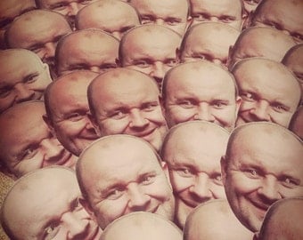 Personalized Cut out Face Masks- Custom printed Photos