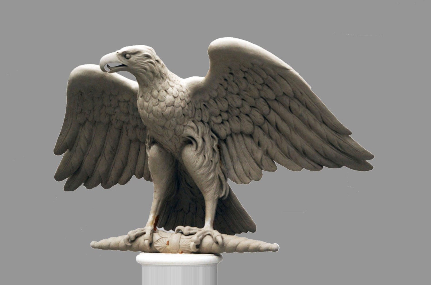 Bronze sculpture EAGLE at roman standard