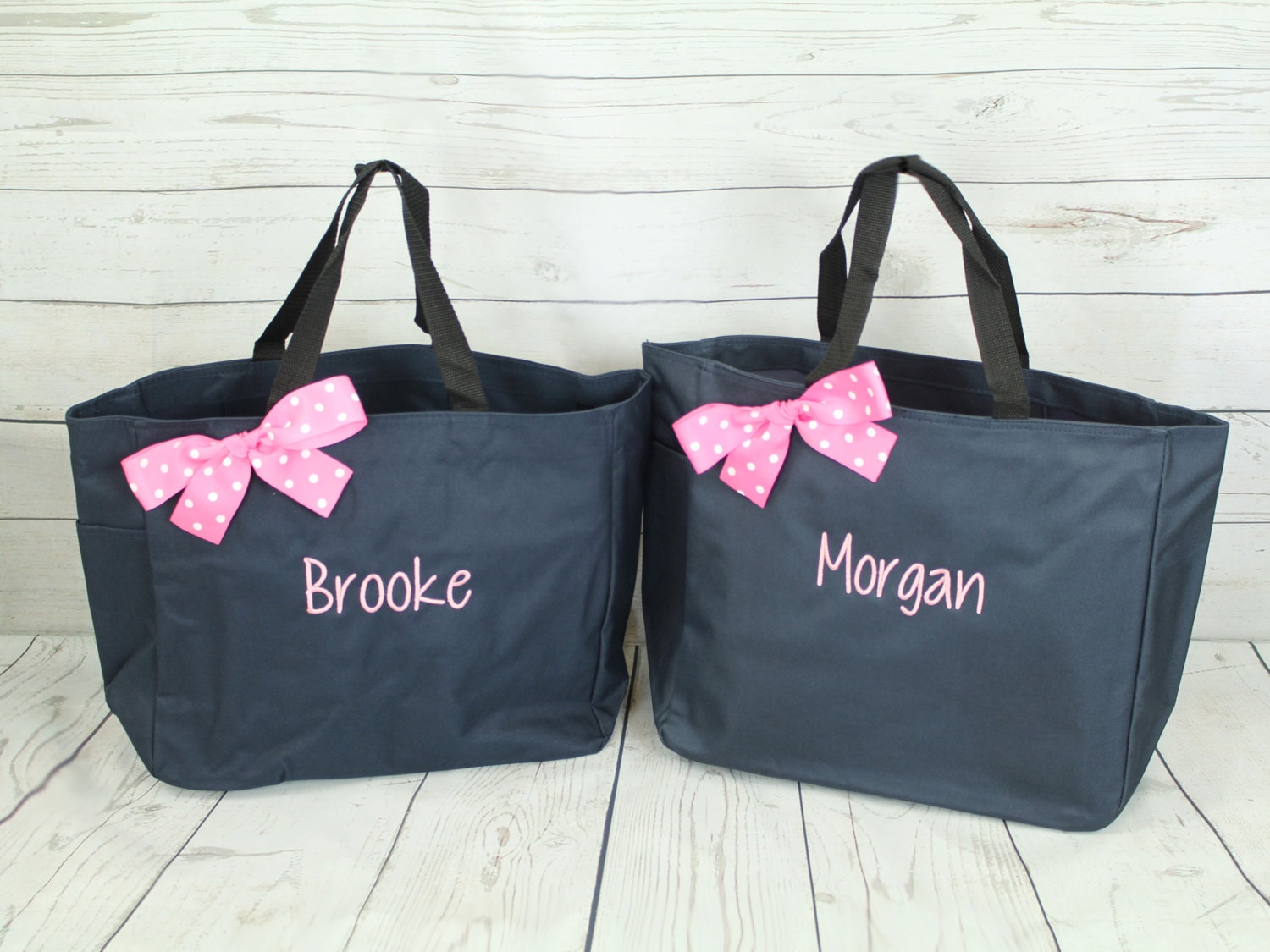 4 Personalized Bridesmaid Gift Tote Bag Personalized Tote