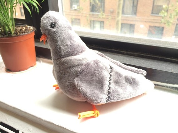 funky pigeon soft toy