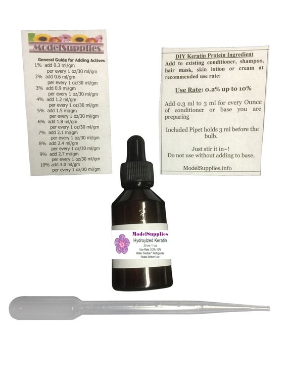 100 PURE hydrolyzed keratin DIY ingredient by ModelSupplies