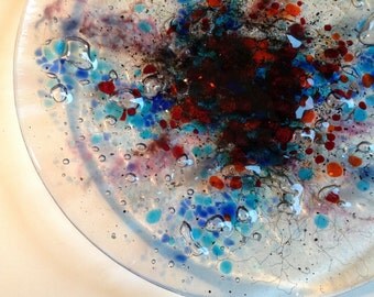 Unique fused glass art related items | Etsy