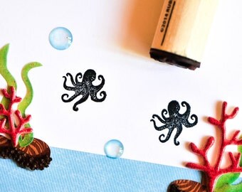 Octopus Rubber Stamp