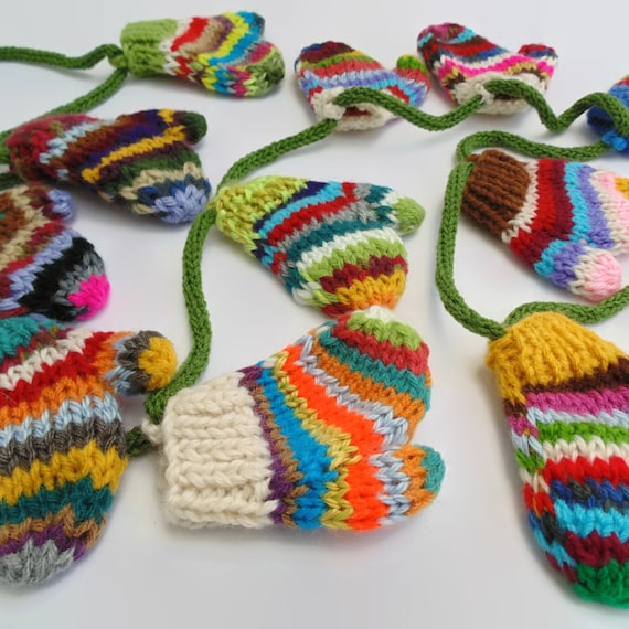 Christmas Garland Christmas Decoration Knit Decoration 12