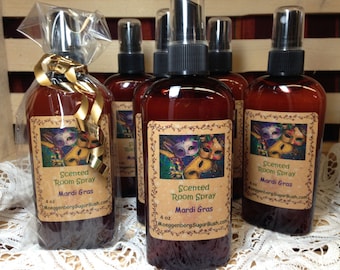 Mardi Gras Highly Scented Room Spray - 4 ounce bottle Moeggenborg Sugar Bush
