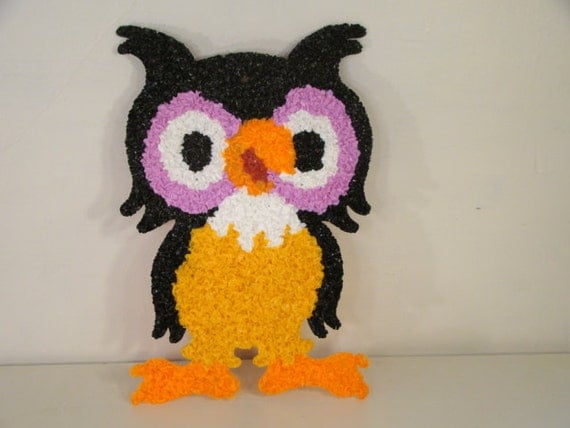 Vintage Melted Plastic Popcorn Halloween Decorations 29