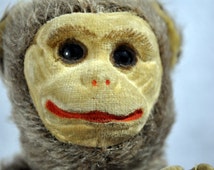 Norah Wellings Mohair Monkey Puppet - Vintage - il_214x170.839292983_85dh