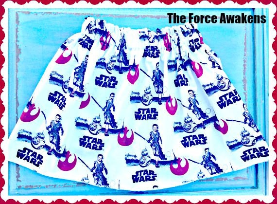 Girls Star Wars Skirt Star Wars Rey The By Blossomblueboutique