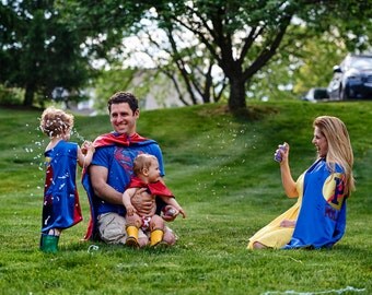SUPERHERO CAPES - Adult Cape - Custom Cape - Adult Super Hero Cape - Superhero Party Favor - Personalized Cape for Adult- Super Teacher Cape