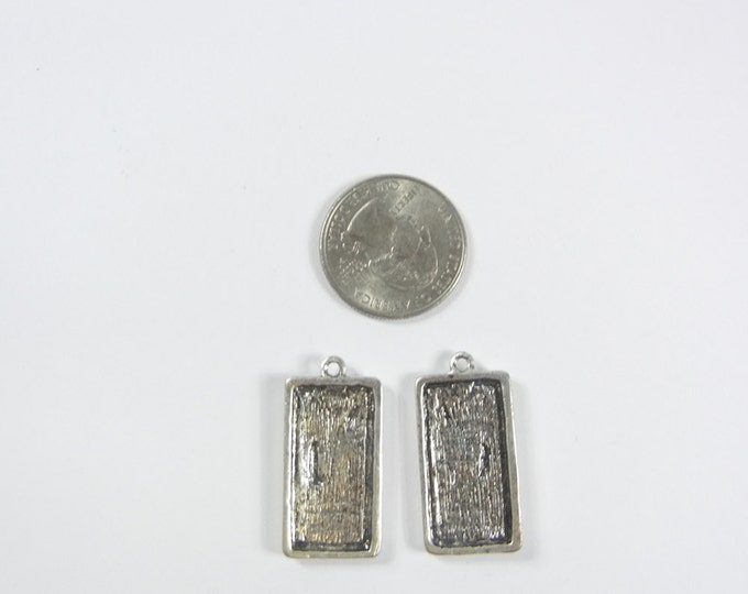 Set of Rectangular Egyptian Hieroglyphic-like Charms