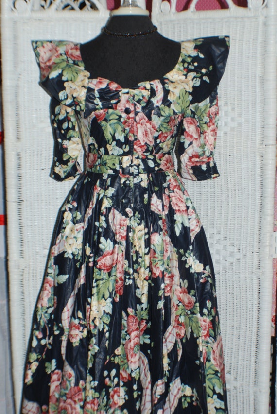 Vintage Karen Alexander Dress 1980 by apronsbyelise on Etsy