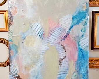 original 24"x36" abstract painting by Mary Kaiser