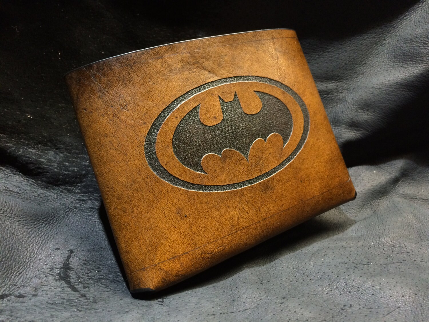 Leather batman Wallet