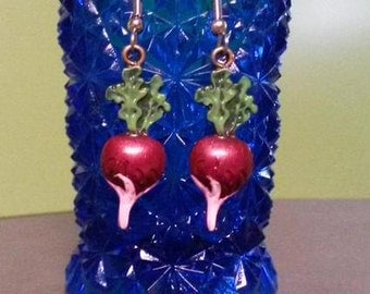 Luna Lovegood Inspired Radish Earrings