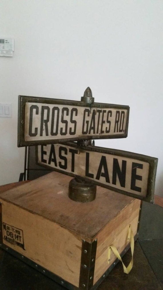 Vintage Industrial Salvage Original Traffic by CountryAnthropology