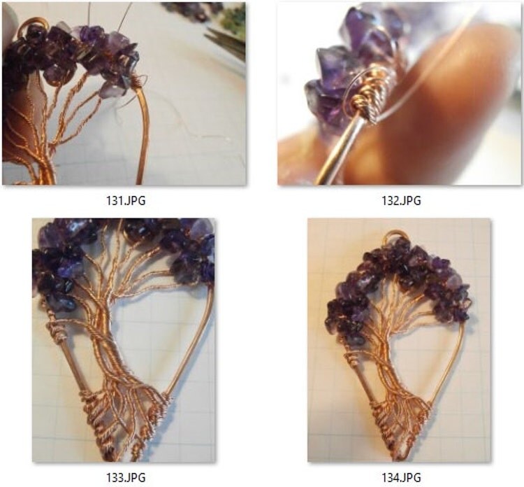 Wire Wrap Tutorial Tree of Life Pendant Learn by PerfectlyTwisted