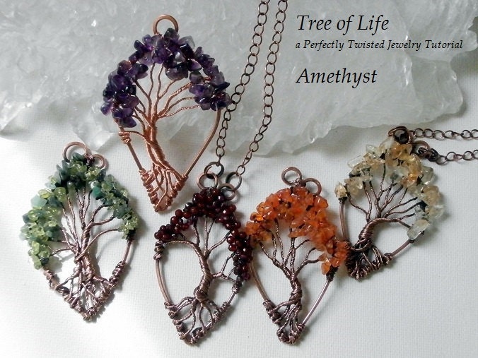 Wire Wrap Tutorial Tree of Life Pendant Learn how to wire