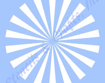 5" STARBURST STENCIL TEMPLATE stencils background template templates craft pattern pochoir scrapbook paint new