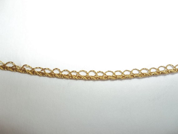 Metallic Gold Loop Braid Trim Gold Narrow Trim Single Loop