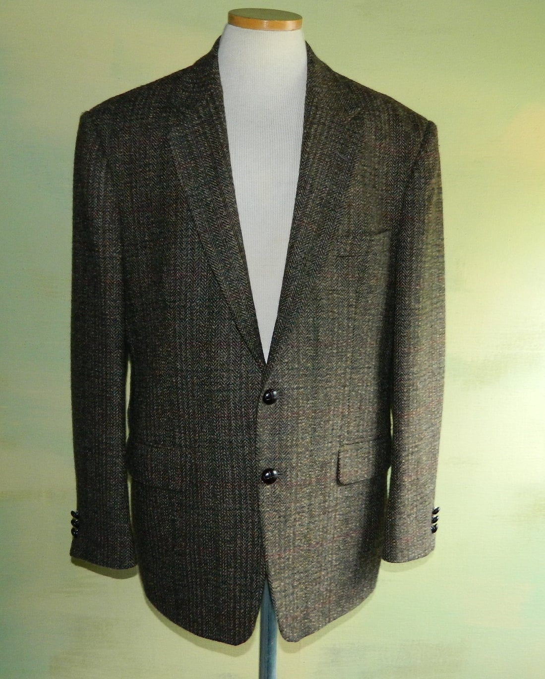42 Vintage 60s Donegal Tweed Kilkenny Jacket Made in Ireland
