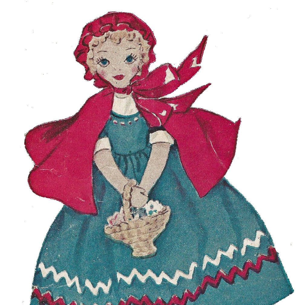 topsy turvy doll red riding hood