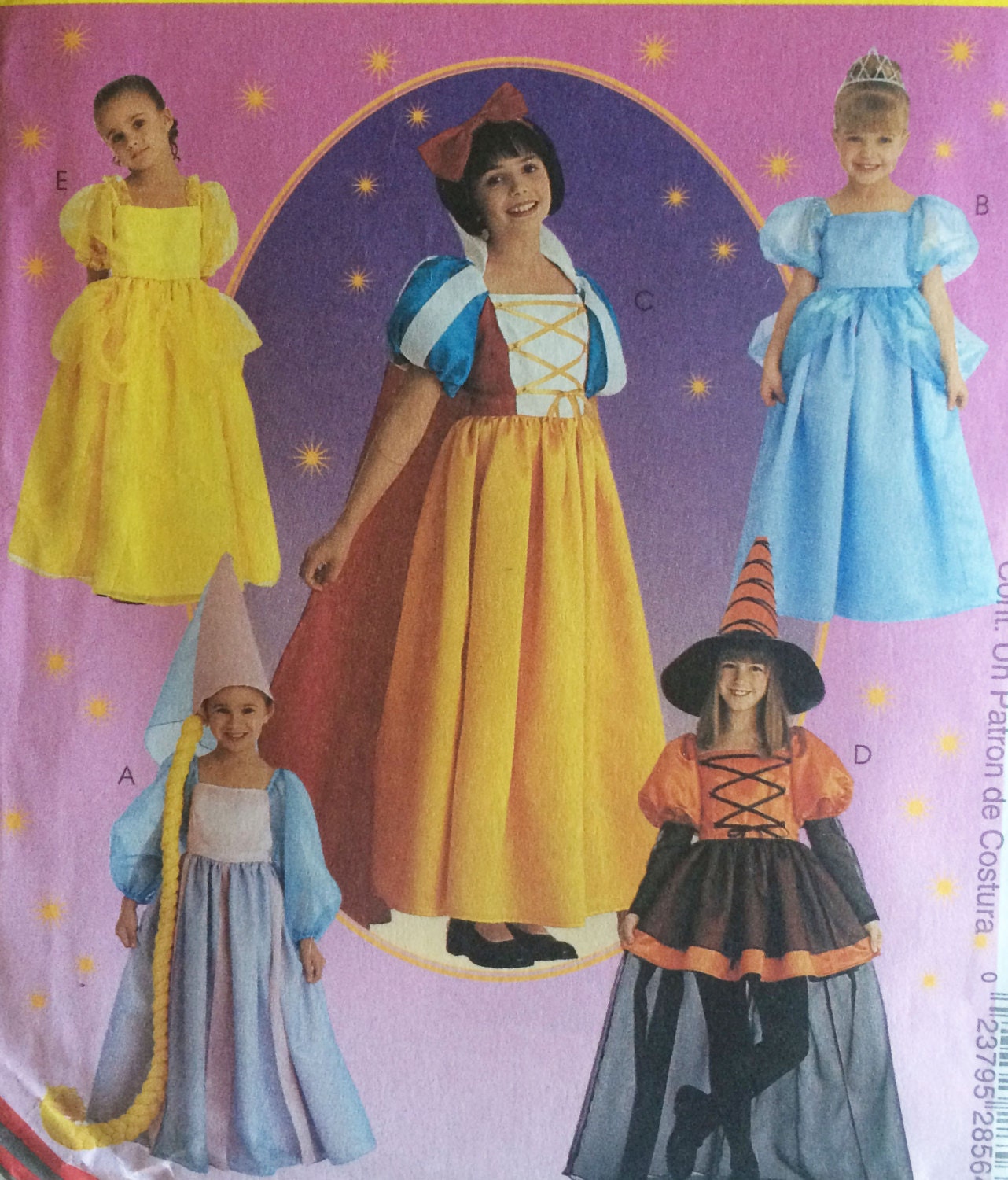 Disney Princess Costume Pattern Snow White Belle by RumbleSeatCat