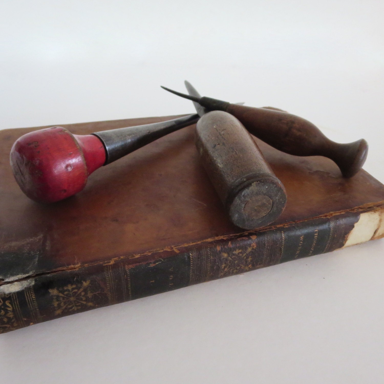 3 Vintage awls Vintage tools Antique awls Old awls Vintage