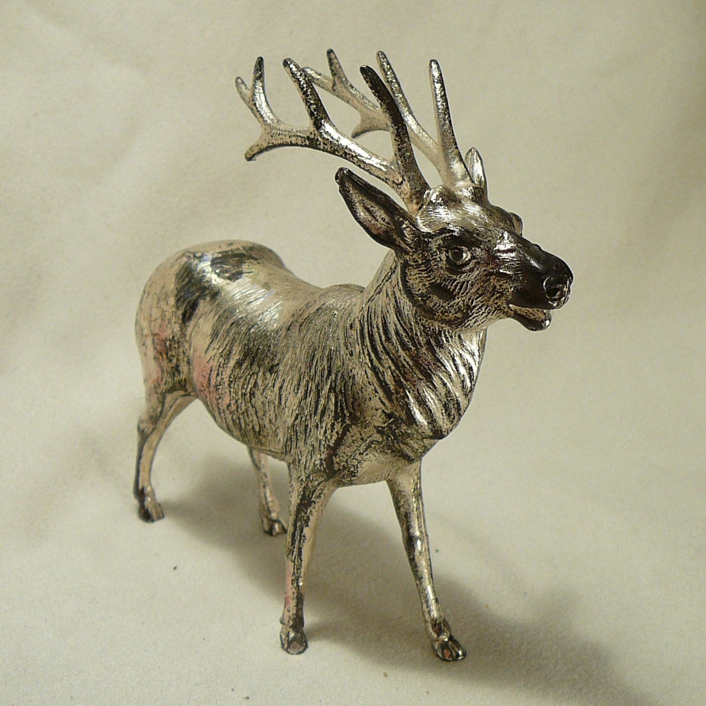 Vintage Metal Reindeer Christmas by VintageJewelsAndMore on Etsy