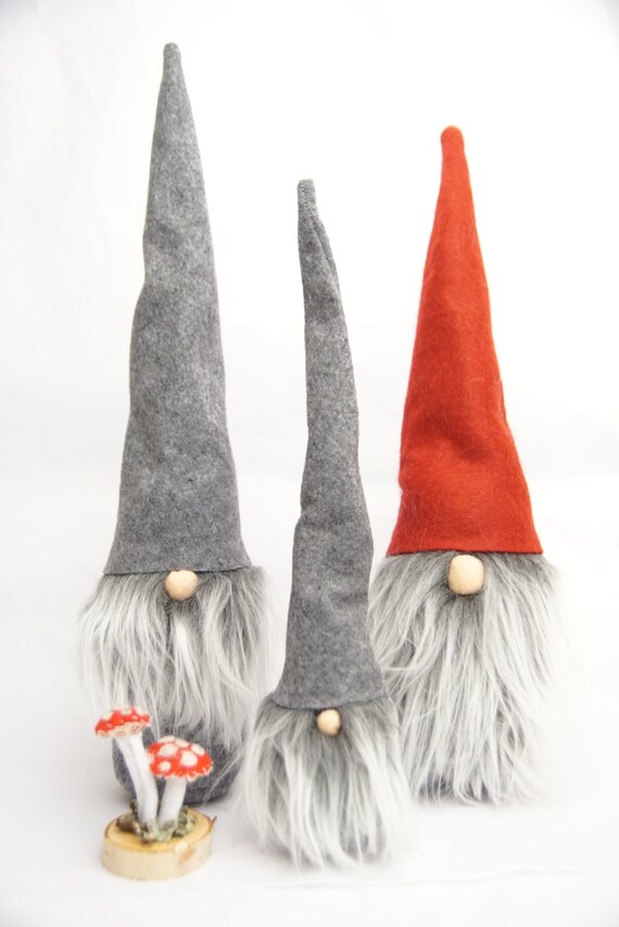 Items similar to Felt gnome, christmas Gnome, Swedish 