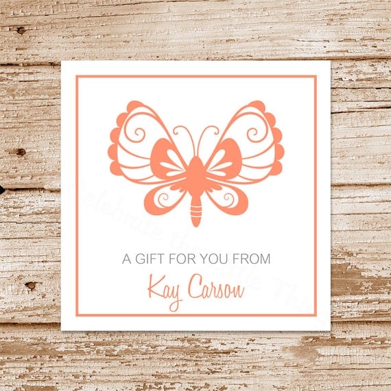 printable butterfly gift tags butterfly by CelebrateLilThings