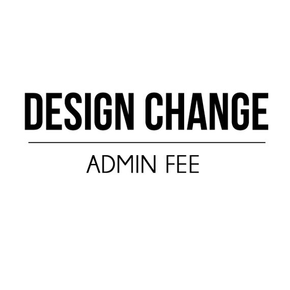 DESIGN CHANGE - admin fee - Petite Party Studio Il_570xn