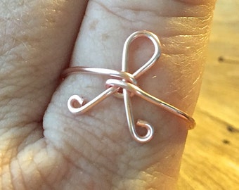 Rose gold ribbon | Etsy