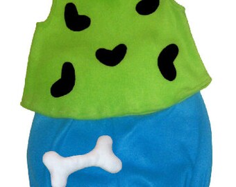 6/9m, 12/18m, 24m/2t, 3t/4t Flintstones Pebbles Halloween Costume Set Boutique PAGEANT
